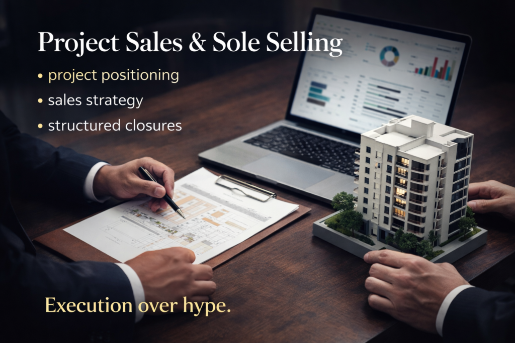 Project Sales & Sole Selling​